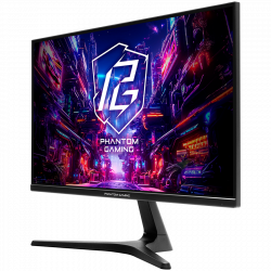 Монитор Asrock Gaming PG25FFT, 24.5 inch FHD(1920x1080) IPS, 180 Hz, 126% sRGB, 1100:1, 250 cd/m, AMD FreeSync, View angle 178 /178, 1ms (MPRT), Flicker-free, 2x 2W Speakers, 2x HDMI 2.0, 1x DP 1.4, 1x Audio Jack (3.5mm), VESA, 3Y