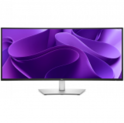 Монитор  Dell Pro 34 Plus P3425WE, 3440x1440, WQHD, 100Hz, IPS Antiglare, 21:9, 1500:1, 350 cd/m2, 178/178, HDMI, DP, USB-C, USB-B, 3xUSB-A, RJ-45, Tilt, Swivel, Slant, Height Adjust, 3Y