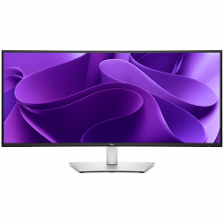 Монитор  Dell Pro 34 Plus P3425WE, 3440x1440, WQHD, 100Hz, IPS Antiglare, 21:9, 1500:1, 350 cd/m2, 178/178, HDMI, DP, USB-C, USB-B, 3xUSB-A, RJ-45, Tilt, Swivel, Slant, Height Adjust, 3Y