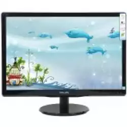 Монитор  LED Philips 193V5LSB2/10, V-line, 18.5'' 1366x768@60Hz, 16:9, TN, 5ms, 200nits, Black, 3 Years, VESA100x100/VGA/