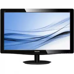 Монитор  LED Philips 203V5LSB26/10, V-line, 19.5'' 1600x900@60Hz, 16:9, TN, 5ms, 200nits, Black, 3 Years, VESA100x100/VGA/