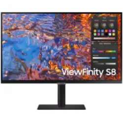 Монитор  LED Samsung LS27B800PXPXEN HRM S80PB, 27" UHD FLAT 16:9 (3840x2160) IPS 60Hz, 350 cd/㎡, 1000:1, HDR400, 5ms, 178/178, 1xDP 1xHDMI, 3xUSB 3.0 1xUSB-C (90W), 3.5 Jack, Tilt/Pivot/Swivel/HeightAdj, VESA 100x100, 3Y                          