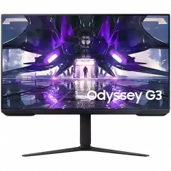 Монитор  LED Samsung LS32AG320NUXEN Odyssey G32A, 32'' FHD FLAT 16:9 (1920x1080) VA 165Hz, 250 cd/2, 3000:1, 1ms (MPRT), 178/178, FS Premium, 1xDP 1xHDMI, 3.5 Jack, Tilt/Swivel/Pivot/HeightAdj (120mm), VESA 100x100, 2Y
