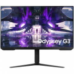 Монитор  LED Samsung LS32AG320NUXEN Odyssey G32A, 32'' FHD FLAT 16:9 (1920x1080) VA 165Hz, 250 cd/2, 3000:1, 1ms (MPRT), 178/178, FS Premium, 1xDP 1xHDMI, 3.5 Jack, Tilt/Swivel/Pivot/HeightAdj (120mm), VESA 100x100, 2Y