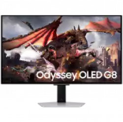 Монитор  LED Samsung LS32DG802SUXDU G80SD Gaming, 32" UHD Flat 16:9 (3840x2160) OLED 240z, 250 cd/㎡, 1000000:1, 0.03ms, 178/178, DisplayPort, HDMI, USB Hub, Wi-Fi, Bluetooth, 2Y                          