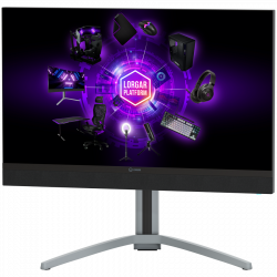 Монитор LORGAR 27MP1, UHD MiniLED Gaming Pro, 27'' (3840*2160) fast IPS flat monitor, black/milky grey