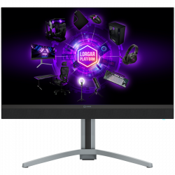 Монитор LORGAR 27MP1, UHD MiniLED Gaming Pro, 27'' (3840*2160) fast IPS flat monitor, black/milky grey