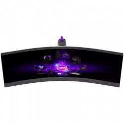 Монитор LORGAR 34MP1, UWQHD MiniLED Gaming Pro, 34'' (3440*1440) VA curved monitor, black/milky grey