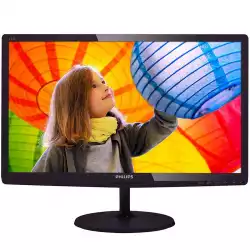 Монитор PHILIPS LED E-Line 247E6QDAD (23.6'', ADS-IPS, 16.9, 1920x1080, 5ms, 20M:1, 250 cd/m2, VGA, DVI, HDMI, Speakers) Black cherry, 3y