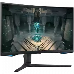 Монитор SAMSUNG 27 cali LS27BG650EUXEN VA 2560x1440 16:9 2xHDMI/1xDP/LAN(RJ45)/2xUSB3.0 1ms(GTG) WiFi/BT speakers curved HAS+PIV 240Hz SMART Gaming