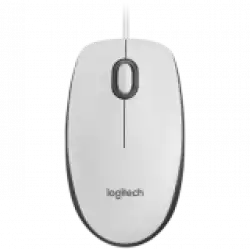LOGITECH M100 Corded Mouse-WHITE                          