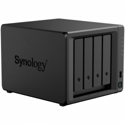 Мрежов сторидж Synology NAS DS925+, за 4 диска, AMD Ryzen V1500B, 4GB DDR4 SODIMM