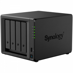 Мрежов сторидж Synology NAS DS925+, за 4 диска, AMD Ryzen V1500B, 4GB DDR4 SODIMM