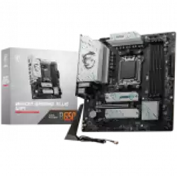MSI B650M GAMING PLUS WIFI, mATX, AMD Ryzen Dual Channel DDR5 7200+(OC)MHz, 1x PCIe x16 slot, 2x PCI-Ex1 slots, 1x HDMI, 1x DP, 4x USB 5Gbps Type A, 3xUSB 10GBps Type A, 1xUSB 10Gbps Type C, 7.1 HD Audio, 2.5Gbps LAN, WI-FI 6E, BT, 3Y MSI B650M GAMING PLUS WIFI, mATX, AMD Ryzen Dual Channel DDR5 7200+(OC)MHz, 1x PCIe x16 slot, 2x PCI-Ex1 slots, 1x HDMI, 1x DP, 4x USB 5Gbps Type A, 3xUSB 10GBps Type A, 1xUSB 10Gbps Type C, 7.1 HD Audio, 2.5Gbps LAN, WI-FI 6E, BT, 3Y