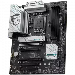 MSI B760 GAMING PLUS WIFI DDR4, LGA 1700, 4xDDR4, ATX, Dual Channel DDR4 5333(OC)MHz, 5x PCIe x16 slots, 2x M.2 slots, 1x HDMI, 1x DP, 2x USB 3.2 Gen 2, 1x USB 3.2 Gen 2 Type-C, 4x USB 2.0, 7.1 HD Audio, 2.5Gbps LAN, WI-Fi 6E, BT, 3Y