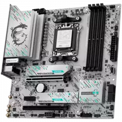 MSI B850M GAMING PLUS WIFI, mATX, Socket AM5, 4x DDR5 Dual Channel DDR5 up to 8200(OC)MHz, 2x PCIe x16 slot, 2x M.2 slot, 3x USB 5Gbps, 3x USB 10Gbps, 2x USB 10Gbps Type-C, HDMI, DP, 7.1 HD Audio, 5G LAN, WiFI 7, BT, 3Y