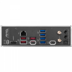 MSI B850M MORTAR WIFI, mATX, Socket AM5, 4x DDR5 Dual Channel DDR5 up to 8200(OC)MHz, 1x PCIe x16 slot, 3x M.2 slot, 4x USB 5Gbps, 1x USB 10Gbps Type-C, 1x USB 20Gbps Type-C, HDMI, DP, 7.1 HD Audio, 5G LAN, WiFI 7, BT, 3Y