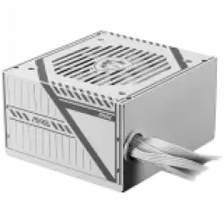 MSI MAG A650BNL WHITE Power Supply 650W, 80 PLUS Bronze, 120mm low noise Fan, Protections: OCP/OVP/OPP/OTP/SCP, Active PFC Design, Flat Cable Equipment, Dimensions: 150mmx140mmx86mm, 5Y Warranty