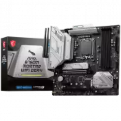 MSI MAG B760M MORTAR WIFI DDR4, mATX, Socket 1700, Dual Channel DDR4 5333(OC)MHz, 2x PCIe x16 slots, 2x M.2 slots, 1x HDMI, 1x DP, 1x USB 3.2 Gen 2x2 Type-C, 3x USB 3.2 Gen 2, 4x USB 2.0, 7.1 HD Audio, 2.5Gbps LAN, WI-FI 6E, BT, 3Y MSI MAG B760M MORTAR WIFI DDR4, mATX, Socket 1700, Dual Channel DDR4 5333(OC)MHz, 2x PCIe x16 slots, 2x M.2 slots, 1x HDMI, 1x DP, 1x USB 3.2 Gen 2x2 Type-C, 3x USB 3.2 Gen 2, 4x USB 2.0, 7.1 HD Audio, 2.5Gbps LAN, WI-FI 6E, BT, 3Y