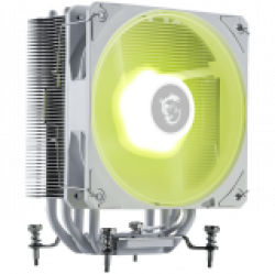 MSI MAG COREFROZR AA13 WHITE, 1x120mm ARGB Fan, TDP 240W, Direct Touch Heat-pipes, Intel LGA 1700/1851, AMD AM5/AM4, White, 3Y Warranty