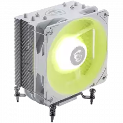 MSI MAG COREFROZR AA13 WHITE, 1x120mm ARGB Fan, TDP 240W, Direct Touch Heat-pipes, Intel LGA 1700/1851, AMD AM5/AM4, White, 3Y Warranty