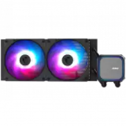 MSI MAG CORELIQUID A13 240, 2x120mm Pre-installed ARGB Daisy Chain Fans, Replacable Top Cover, Copper Base Intel LGA 1700/1851, AMD AM5/AM4, 3Y Warranty                          