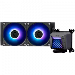 MSI MAG CORELIQUID A15 240, 2x120mm Pre-installed ARGB Daisy Chain Fans, Adjustable Offset Kit, Replacable Top Cover, Copper Base Intel LGA 1700/1851, AMD AM5/AM4, 3Y Warranty