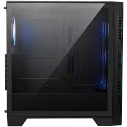 MSI MAG FORGE 321R AIRFLOW, Mid-Tower, ATX/M-ATX/ITX, 2x USB 3.2, 1x USB 3.2 Gen 2x2 Type-C, 1x Audio/Mic, LED Button, ARGB Hub, 4x 120mm ARGB Fans, Mesh Panel, Tempered Glass, Black