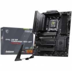 MSI MAG X870E TOMAHAWK MAX WIFI, ATX, Socket AM5, 4x DDR5 Dual Channel DDR5 up to 8400(OC)MHz, 3x PCIe 3.0 x16 slot, 4x M.2 slot, 4x USB 2.0, 3x USB 5Gbps, 2x USB 10Gbps, 1x 10Gbps Type-C, 2x 40Gbps Type-C, HDMI, 7.1 HD Audio, 5G LAN, WiFI 7, BT, 3Y