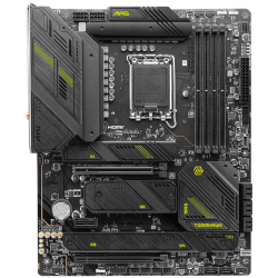 MSI MAG Z790 TOMAHAWK MAX WIFI, ATX, Socket LGA 1700, Dual Channel DDR5 7800+(OC)MHz, 2x PCIe x16 slots, 4x M.2 slots, 1x HDMI, 1x DP, 2x USB 3.2 Gen1, 1x USB 3.2 Gen2, 4x USB 2.0, Type-C, 7.1 HD Audio, 2.5Gbps LAN