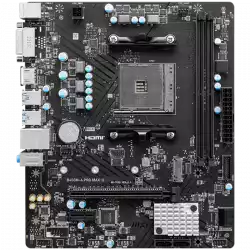 MSI Main Board Desktop B450M-A PRO MAX II, mATX, AMD Ryzen 5000, Socket AM4, 2xDDR4, 1xHDMI, 1xPCI-Ex16, 1xM.2, 2 x USB3.2 Gen 1, 4 x USB2.0, 4xSATA, 7.1 Audio, 2.5G LAN, 3Y