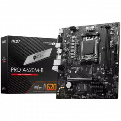 MSI MB Sc AM5 PRO A620M-B, AMD A620, 2xDDR5, 1xHDMI, 1xVGA, mATX