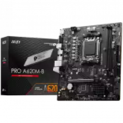 MSI MB Sc AM5 PRO A620M-B, AMD A620, 2xDDR5, 1xHDMI, 1xVGA, mATX
