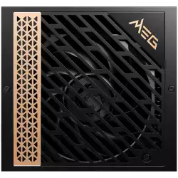 MSI MEG Ai1300P PCIE5, 1300W, 80 Plus Platinum, ATX Form Factor, 100~240 Vac Input Voltage, 50Hz ~ 60Hz Input Frequency, 120 mm Fan, 160 x 150 x 86mm, Active PFC, OCP, OVP, OPP, OTP, SCP, UVP, ATX, 2xEPS, 9XPCi-E, 16xSATA, 4xMOLEX, 1xFDD, 10Y