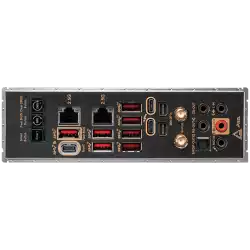 MSI MEG Z790 ACE, Socket 1700, Dual Channel DDR5 7800+MHz (OC), 3x PCIe x16 slot, 5x M.2 slot, 1x Type-C DP, 7x USB 3.2 Gen 2, 1x USB 3.2 Gen2 Type C, Thunderbolt 4, 7.1 HD Audio, 2x 2.5Gbps LAN, WIFI, BT, 3Y