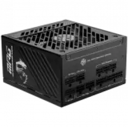 MSI MPG A1000GS PCIE5 Power Supply 1000W, 80 PLUS Gold, Dual PCIe 5.1 Cables, ATX 3.1, 135mm Fan, Fan Stop, OCP/OTP/OPP/SCP/OVP/UVP/SIP/NLO, Active PFC, Dimensions: 150mmx150mmx86mm, 10Y Warranty