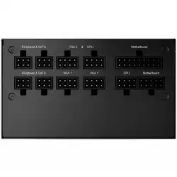 MSI MPG A650GF Power Supply 650W, 80 PLUS Gold, Japanese capacitors, Fully Modular, Flat Black Cables, 140mm fan, EU plug, 10Y