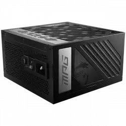 MSI MPG A850G PCIE5, 850W, 80 Plus Gold(Up to 90% Efficiency), ATX Form Factor, 100~240 Vac Input Voltage, 50Hz ~ 60Hz Input Frequency, 135 mm Fan, 150 x 150 x 86mm, Active PFC, OCP / OVP / OPP / OTP / SCP / UVP Protections, 10 Y