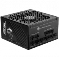 MSI MPG A850GS PCIE5 Power Supply 850W, 80 PLUS Gold, Dual PCIe 5.1 Cables, ATX 3.1, 135mm Fan, Fan Stop, OCP/OTP/OPP/SCP/OVP/UVP/SIP/NLO, Active PFC, Dimensions: 150mmx150mmx86mm, 10Y Warranty