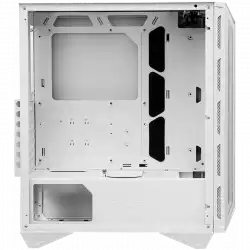 MSI MPG GUNGNIR 110R WHITE, Mid-Tower, ATX/Micro-ATX/Mini-ITX, 2x USB 3.2 Gen 1 Type-A, 1x USB 3.2 Gen 2x2 Type-C, 1x Audio/1x Mic, ARGB Hub, RGB Button, 4x 120mm ARGB Fans, Glass Front Panel, 4mm Tempered Glass