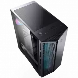 MSI MPG GUNGNIR 111R, Mid-Tower, ATX/Micro-ATX/Mini-ITX, 2x USB 3.2 Gen 1 Type-A, 1x USB 3.2 Gen 2x2 Type-C, 1x Audio/1x Mic, 4x 120mm ARGB Fans, Mesh Front Panel, 4mm Tempered Glass