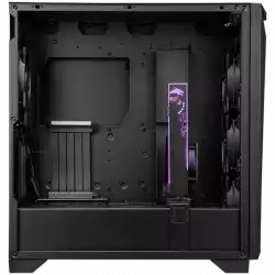MSI MPG GUNGNIR 300P AIRFLOW, Mid-Tower, E-ATX/ATX/M-ATX/ITX, 2x USB 3.2 Gen 1 Type-A, 1x USB 3.2 Gen 2x2 Type-C, 1x Audio/1x Mic, ARGB Hub, 4x 120mm ARGB Fans, 1mm Perforated Front Panel, 3mm Tempered Glass