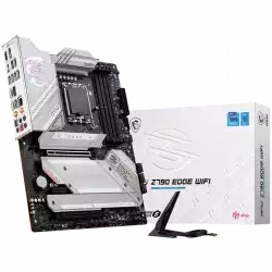 MSI MPG Z790 EDGE WIFI , ATX, LGA 1700, Dual Channel 4xDDR5 7299+(OC)MHz, 2x PCIe x16 slots, 5x M.2 slots, 1x HDMI, 1x DP, 1x USB 3.2 Gen 2x2, 4x USB 3.2 Gen 2, 4x USB 2.0, Type-C, 7.1 HD Audio, 2.5Gbps LAN, WI-FI 6E, BT, 3Y
