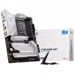 MSI MPG Z790 EDGE WIFI , ATX, LGA 1700, Dual Channel 4xDDR5 7299+(OC)MHz, 2x PCIe x16 slots, 5x M.2 slots, 1x HDMI, 1x DP, 1x USB 3.2 Gen 2x2, 4x USB 3.2 Gen 2, 4x USB 2.0, Type-C, 7.1 HD Audio, 2.5Gbps LAN, WI-FI 6E, BT, 3Y