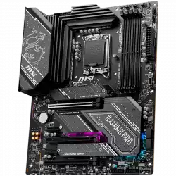 MSI MPG Z790 GAMING PRO WIFI , LGA 1700, INTEL Z790, 4xDDR5, Dual Channel DDR4 up to 7200+(OC)MHz, 3.0 x16 slot, 3x M.2 slots, 1x USB 3.2 Gen 2 (Type-C), 4x USB 3.2 Gen 1, 1x HDMI, 4xEX Debug LED, 2.5G LAN,7.1 Audio, ATX, 3y warranty