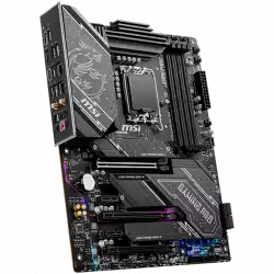 MSI MPG Z790 GAMING PRO WIFI , LGA 1700, INTEL Z790, 4xDDR5, Dual Channel DDR4 up to 7200+(OC)MHz, 3.0 x16 slot, 3x M.2 slots, 1x USB 3.2 Gen 2 (Type-C), 4x USB 3.2 Gen 1, 1x HDMI, 4xEX Debug LED, 2.5G LAN,7.1 Audio, ATX, 3y warranty