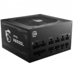 MSI Power Supply MAG A650GL, EU, 650W, Fully-Modular, 80 Plus Gold, Color Box, Pallet packing,7Y Warranty