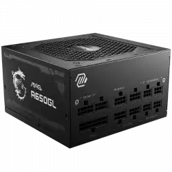 MSI Power Supply MAG A650GL, EU, 650W, Fully-Modular, 80 Plus Gold, Color Box, Pallet packing,7Y Warranty