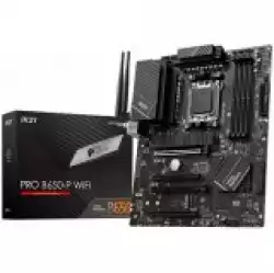 MSI PRO B650-P WIFI, AMD Ryzen 7000, Dual Channel DDR5 6400+MHz, 4x PCIe x16 slot, 2x M.2 slot, 1x HDMI, 2x USB 3.2 Gen 1, 4x USB 2.0, 1x USB 3.2 Gen 2, 7.1 HD Audio, 2.5Gbps LAN, 3Y MSI PRO B650-P WIFI, AMD Ryzen 7000, Dual Channel DDR5 6400+MHz, 4x PCIe x16 slot, 2x M.2 slot, 1x HDMI, 2x USB 3.2 Gen 1, 4x USB 2.0, 1x USB 3.2 Gen 2, 7.1 HD Audio, 2.5Gbps LAN, 3Y