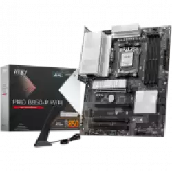 MSI PRO B850-P WIFI, ATX, Socket AM5, 4x DDR5 Dual Channel DDR5 up to 8200(OC)MHz, 4x PCIe 3.0 16 slots, 3x M.2 slots, 4x USB 2.0, 1x USB 5Gbps, 1x USB 10Gbps, 2x USB 10Gbps Type-C, HDMI, 7.1 HD Audio, 5G LAN, WiFI 7, BT, 3Y                          